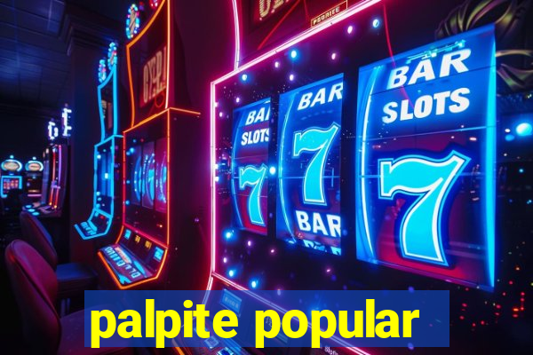 palpite popular